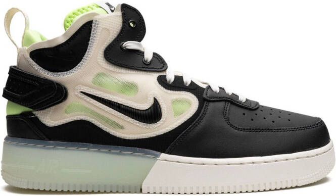 Nike Air Force 1 React sneakers Zwart