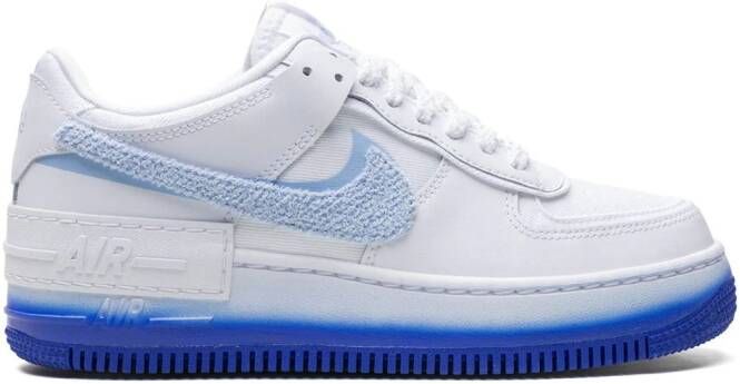 Nike Air Force 1 Shadow "Racer Blue" sneakers Wit