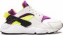 Nike Air Huarache sneakers dames rubber Stofleer Stof 10.5 Wit - Thumbnail 1