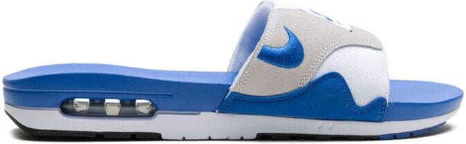 Nike Air Max 1 slippers Wit