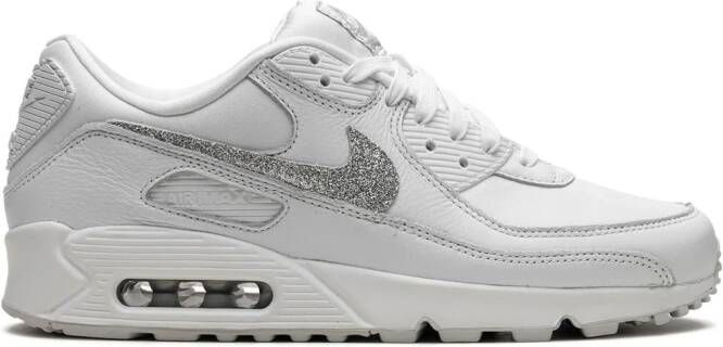 Nike "Air Max 90 SE Glitter Swoosh sneakers" Wit