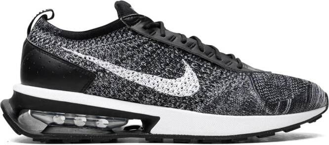 Nike "Air Max Flyknit Racer Black White sneakers" Zwart