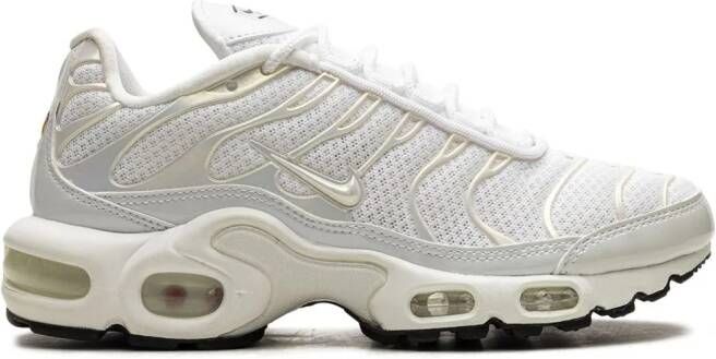 Nike "Air Max Plus White Mesh sneakers" Wit