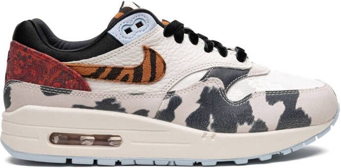 Nike Air Maz 1 '87 "Tiger Swoosh Cow Print" sneakers Beige