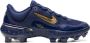 Nike Alpha Huarache Elite 4 Low "Jackie Robinson Day" voetbalschoenen Blauw - Thumbnail 11