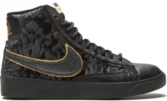 Nike Blazer mid-top sneakers Zwart