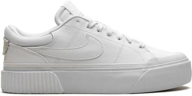 Nike "Court Legacy Lift Triple White sneakers" Wit