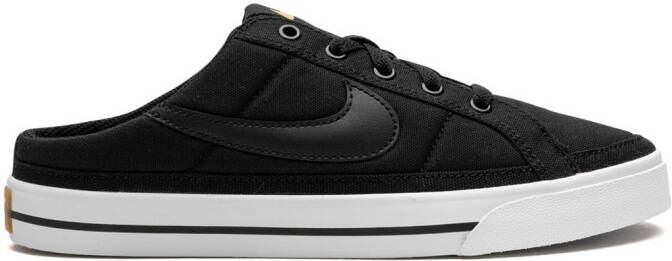 Nike Court Legacy muiltjes Zwart