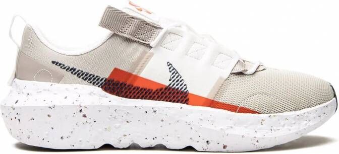 Nike "Crater Impact Cream Orange sneakers" Wit