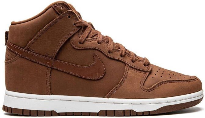 Brown suede cheap nike high tops