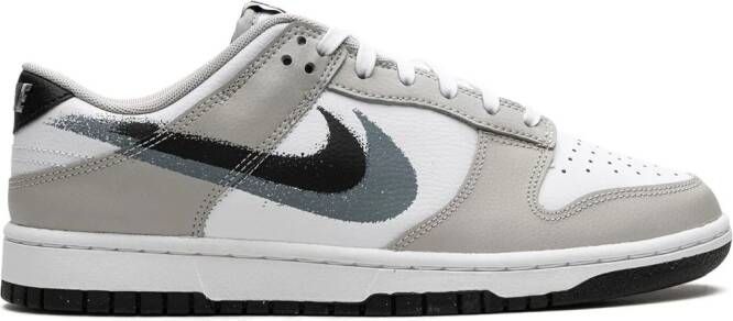 Nike "Dunk Low 3D Swoosh sneakers" Wit