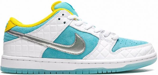 Nike "Dunk Low FTC Lagoon Pulse sneakers" Wit