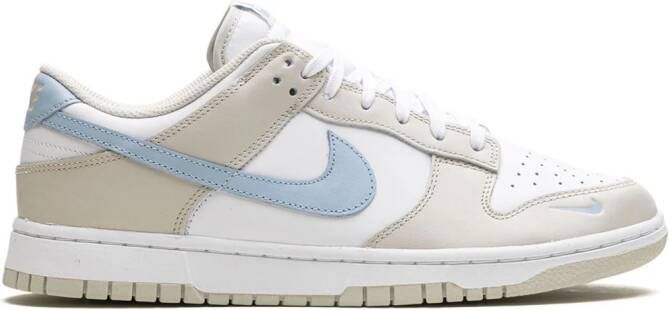 Nike Dunk Low "Light Bone Armory Blue" sneakers Wit