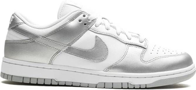 Nike Dunk Low "Metallic Silver" sneakers Wit