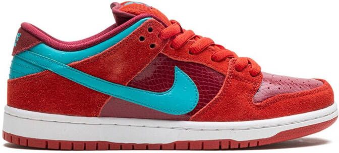 Nike Dunk Low Pro SB "Brickhouse Turbo Green" sneakers Rood