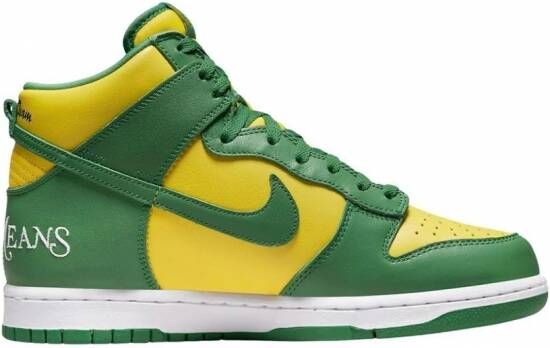 Nike x Supreme SB Dunk High Pro sneakers Groen