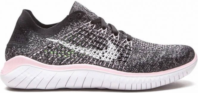 Nike free 2024 run flyknit zwart