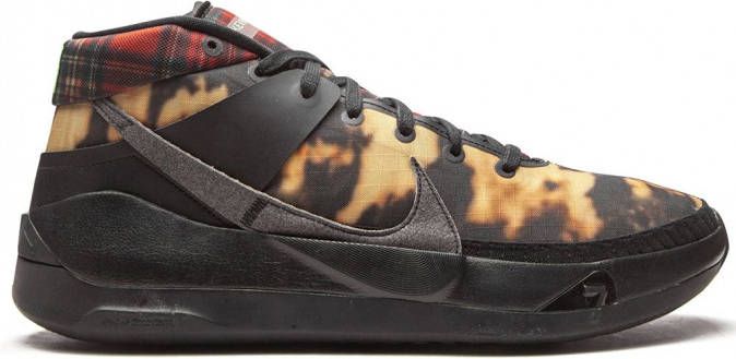 Nike "KD 13 Bleach Plaid sneakers" Zwart