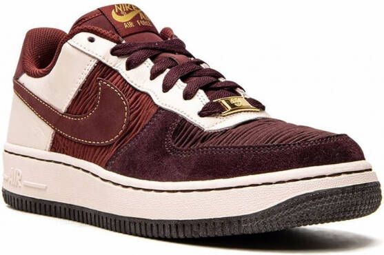 Nike Kids Air Force 1 low-top sneakers Rood