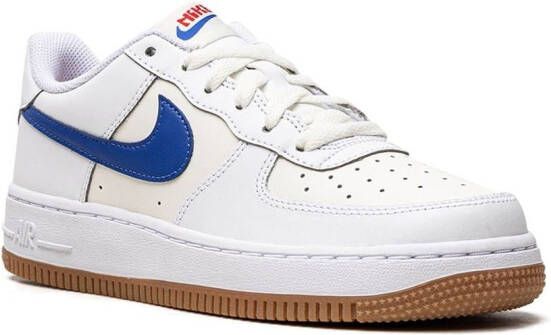 Nike Kids "Air Force 1 Low White Game Royal sneakers" Wit