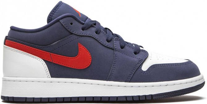 Jordan Kids Air Jordan 1 low-top sneakers Wit