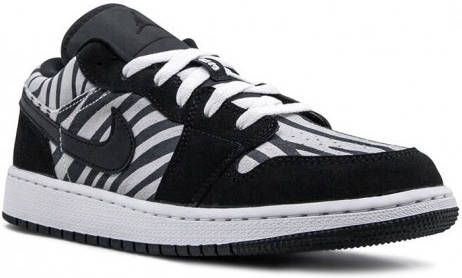 Jordan Kids Air Jordan 1 low-top sneakers Zwart