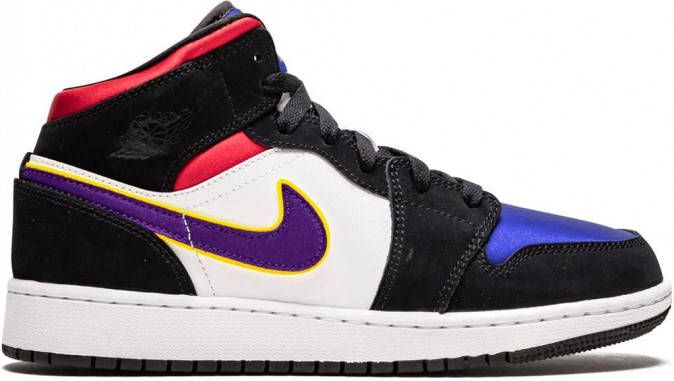 Jordan Kids Air Jordan 1 sneakers Zwart