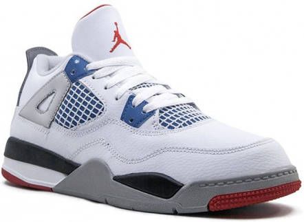 Jordan Kids Air Jordan 4 Retro sneakers Wit