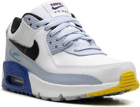 Nike Kids Air Max 90 LTR "White" sneakers Blauw