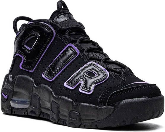 Nike Kids Air More Uptempo sneakers Zwart