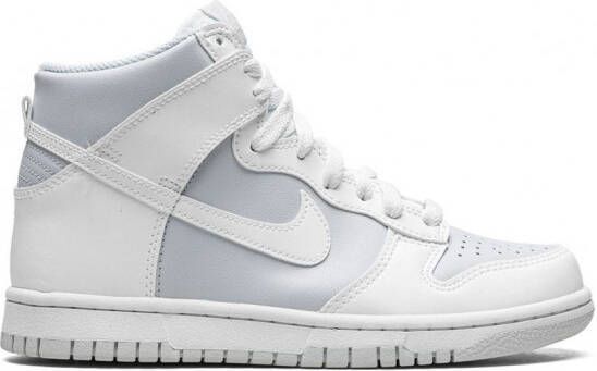 Nike Kids Dunk High sneakers Wit