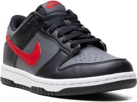 Nike Kids Dunk Low GS "Black University Red" sneakers Zwart