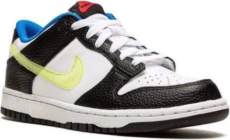 Nike Kids Dunk Low sneakers Wit