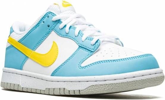 Nike Kids Dunk Low sneakers Wit