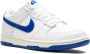 Nike Kids "Dunk Low Summit White Hyper Royal sneakers" Wit - Thumbnail 1