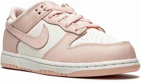 Nike Kids Dunk low-top sneakers Roze