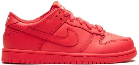 Nike Kids Dunk Low Track Red sneakers Rood Schoenen