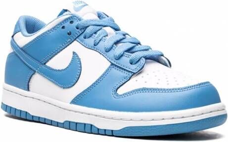 Nike Kids "Dunk Low UNC 2021 sneakers" Wit