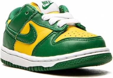 Nike Kids Dunk Retro TD low-top sneakers Groen