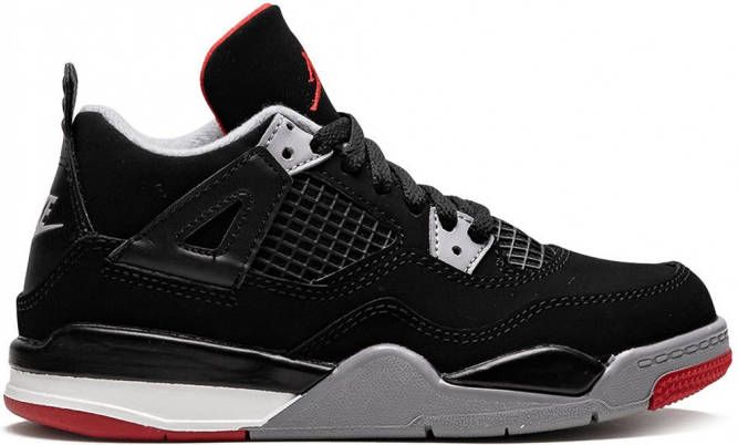 Jordan Kids Jordan 4 Retro sneakers Zwart