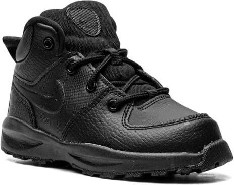 Nike Kids " oa leren Triple Black laarzen " Zwart