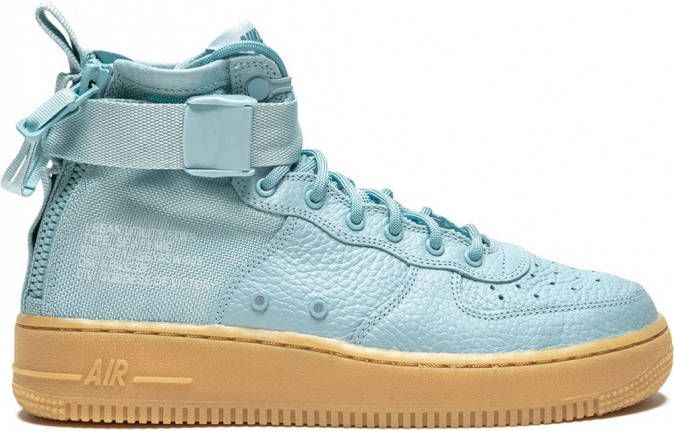 Nike Kids SF AF1 Mid sneakers Blauw