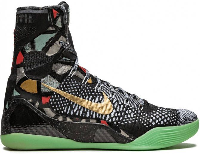 Nike Kobe 9 High Heren clearance Grijs