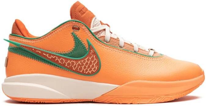 Nike LeBron 20 "FAMU x APB Safety Orange" sneakers Oranje