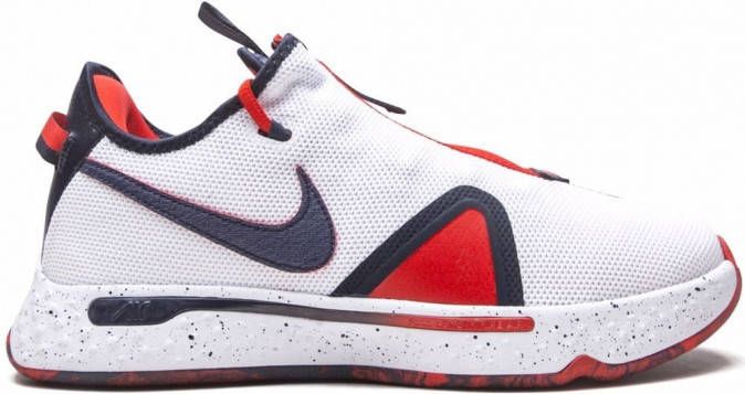 Nike "PG 4 USA sneakers" Wit