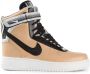 Nike Riccardo Tisci 'Beige Pack Air Force 1' hi-tops - Thumbnail 1