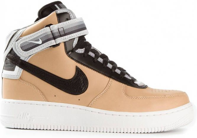 Nike Riccardo Tisci 'Beige Pack Air Force 1' sneakers Geel