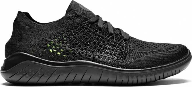 Nike WMNS Free RN Flyknit sneakers Zwart