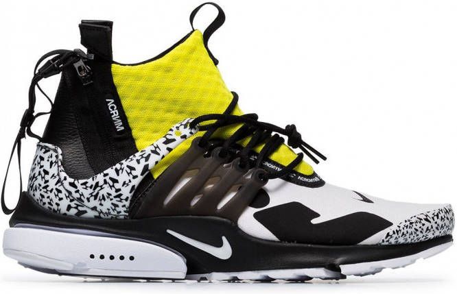 Nike x Acronym Presto leren sneakers Zwart