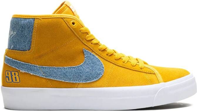 Nike x Grant Taylor SB Zoom Blazer Pro GT "University Gold Denim" sneakers Geel